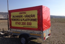  Remorca auto 750kg cu prelata 