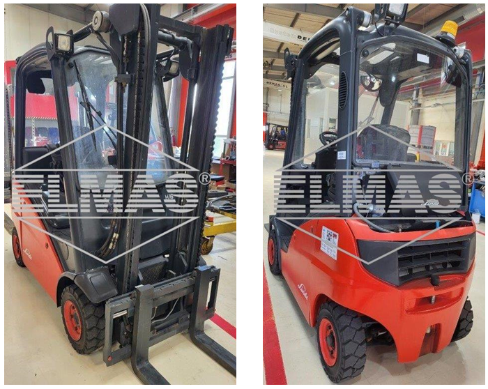 Motostivuitor pe gaz Linde H16 T, sarcina utila 1.600 kg